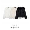 Kaslead New Arrival Women's Clothing Fashion Style Fashion Minimalist Artificial Fur Long Sleeves Outwear 3833240