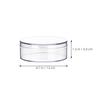 6pcs 12cm Clear Round Candy Box With Lid Transparent Party Favor Boxes Wedding Small Storage Containers For Jewelry Beads Crafts