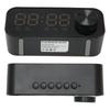 Spker Alarm Clock Radio Digital LED Display Subwoofer   Mirror   Spker Alarm Clock for Bedroom
