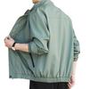 Men's Jackets In Spring and Autumn New Trendy Brand Loose Stand Collar Jackets for Boys Handsome Men's Tops