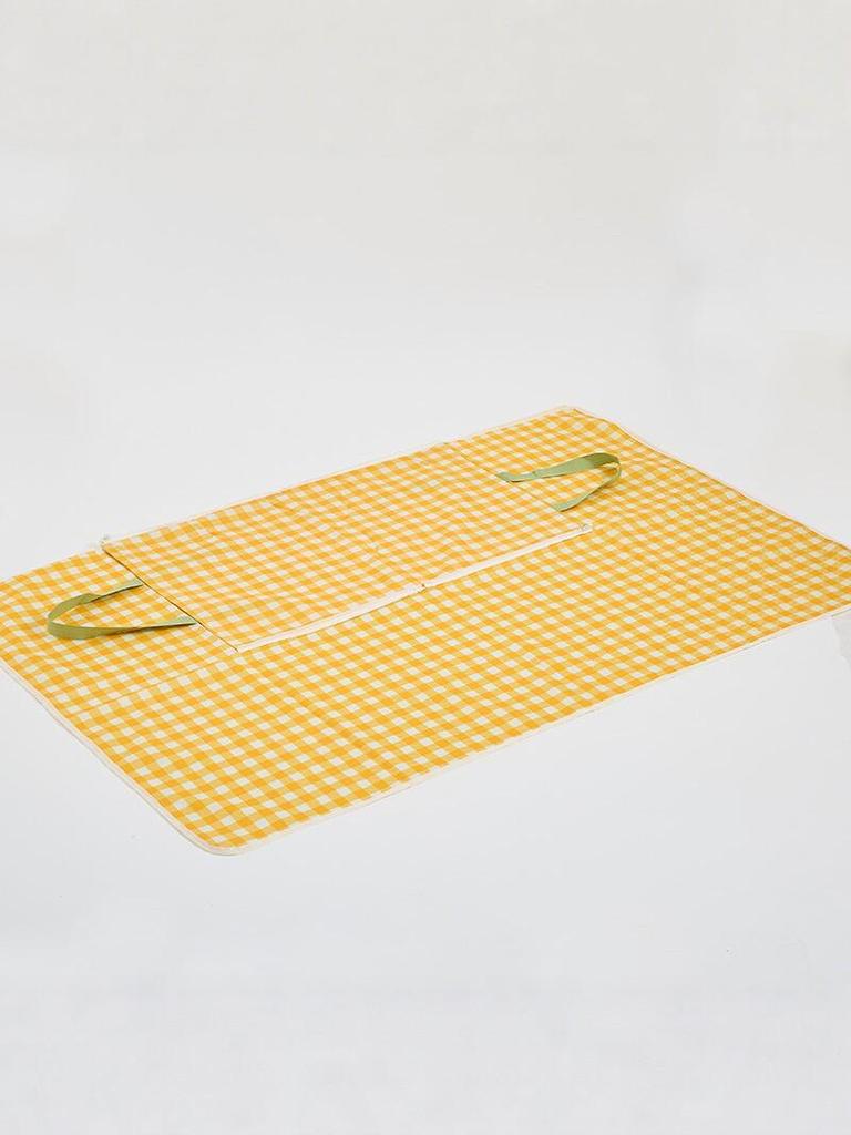 Premium Outdoor Folding Picnic Blanket - Portable Plaid Mat for Camping & Spring Outings
