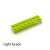 Top-Grade 20Pcs Self-Assembly High-Standard Assembly High-Standard Bricks High-Standard Thick First-Class 2X8 Superior-Grade Dots High-Standard