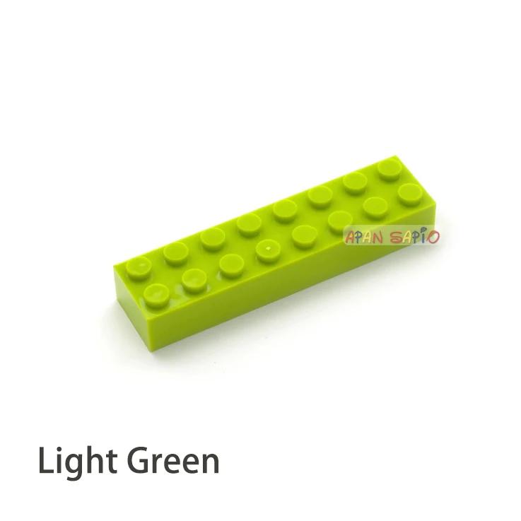 Top-Grade 20Pcs Self-Assembly High-Standard Assembly High-Standard Bricks High-Standard Thick First-Class 2X8 Superior-Grade Dots High-Standard