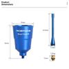 Aluminum Alloy Bicycle Hydraulic Disc Brake Bleed Funnel Oil Filling Tool Leak Proof For Mountain Bike Maintenance Repair