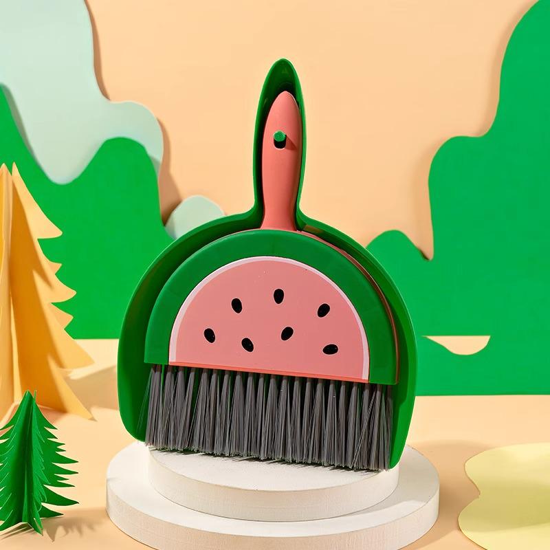 Mini Desktop Broom and Dustpan Set for Students and Children