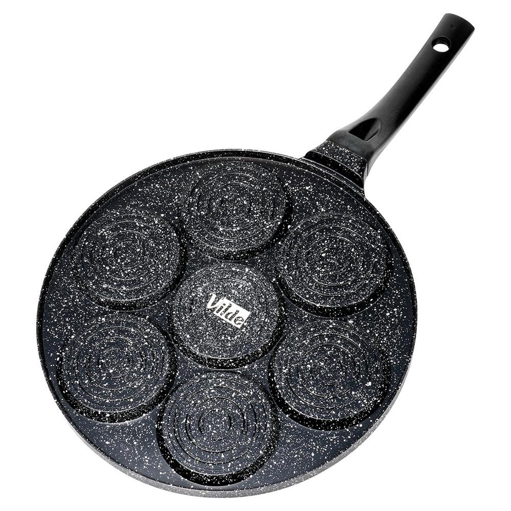 Granit Yumurta Tava 7 Delikli Temel Seri 26 Cm