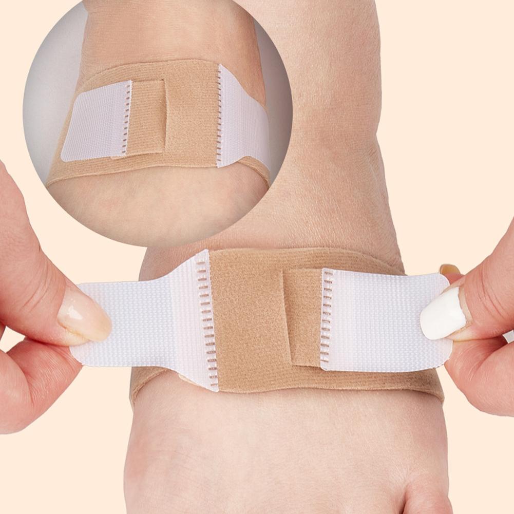 Silicone Flat Foot Correction Insole Elastic Bandage Arch Support Pad Flat Foot Massage Pad Men Women Eversion Footrest Pad