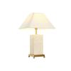 Desk lamp Home ESPRIT White Beige Golden 50 W 220 V