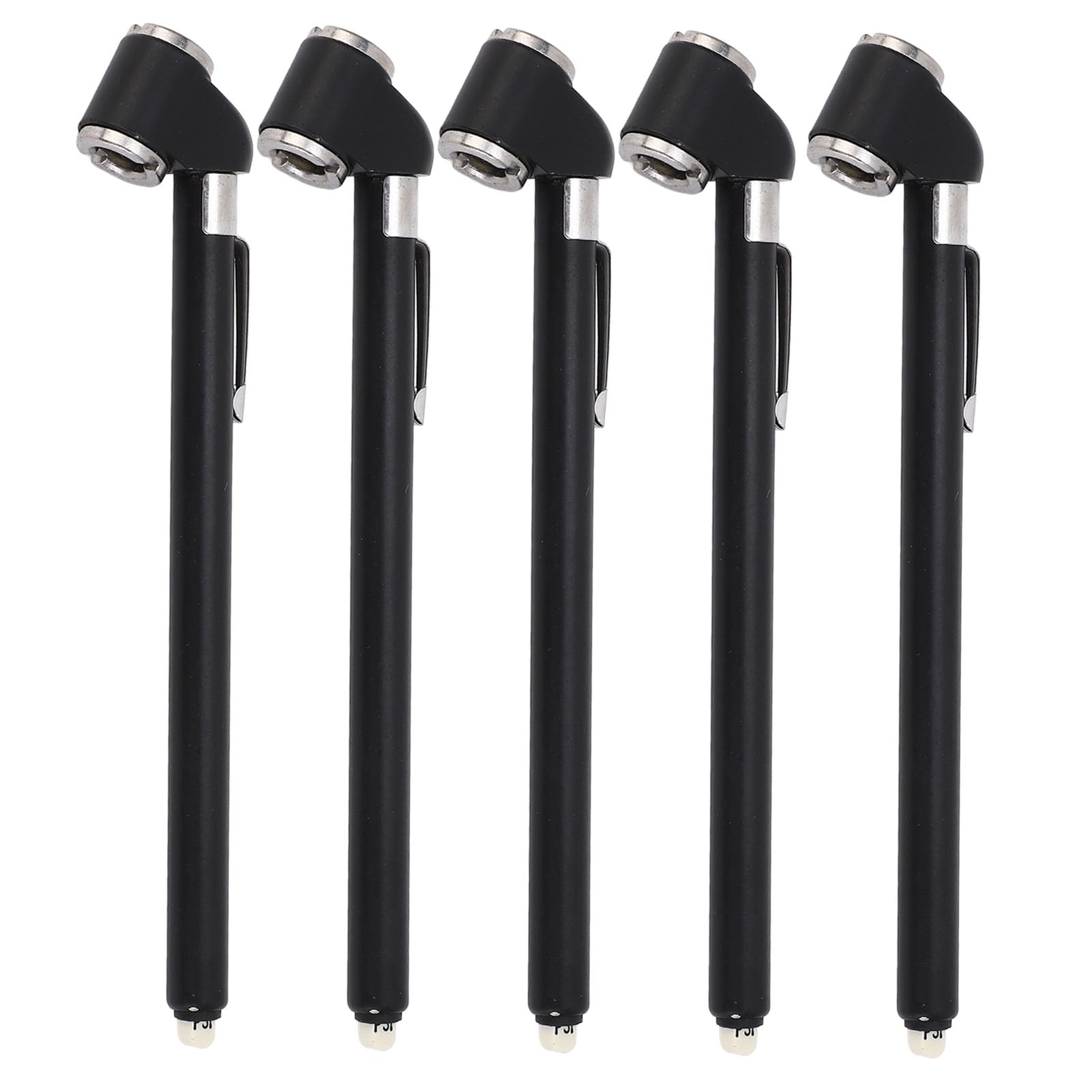 

Манометр для шин с карандашом, 5 шт., двухголовочный манометр для грузовиков, точный механический прибор для проверки состояния двух колес, стержень из нержавеющей стали для легковых и автофургонов