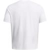 Under Armour Meridian Soft Comfortable Crew Neck Short Sleeve T-Shirt Men Tops White 1386973-100