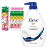 Children's Oral Care and Body Wash Family Set