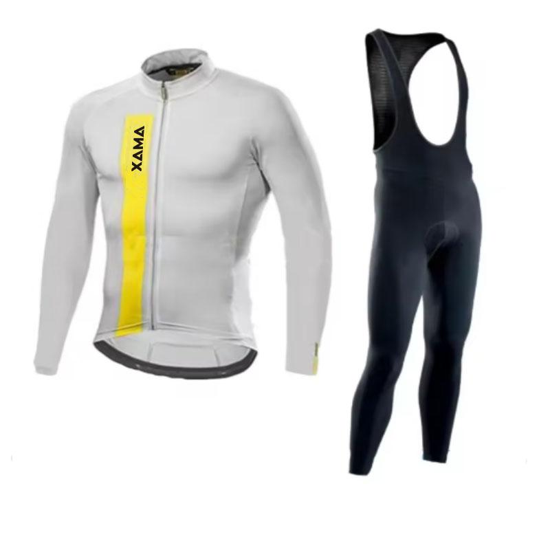 

Cycling Sportswear, Long-sleeved Summer Road Cycling, Maillot Ropa Ciclismo Breathable Cycling 2026 Summer Breathable Cycling Suit 3XL темно-сірий колір
