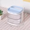Acrylic Desk Organizer Portable Makeup Brush Storage Box Pencil Case  Home Office School