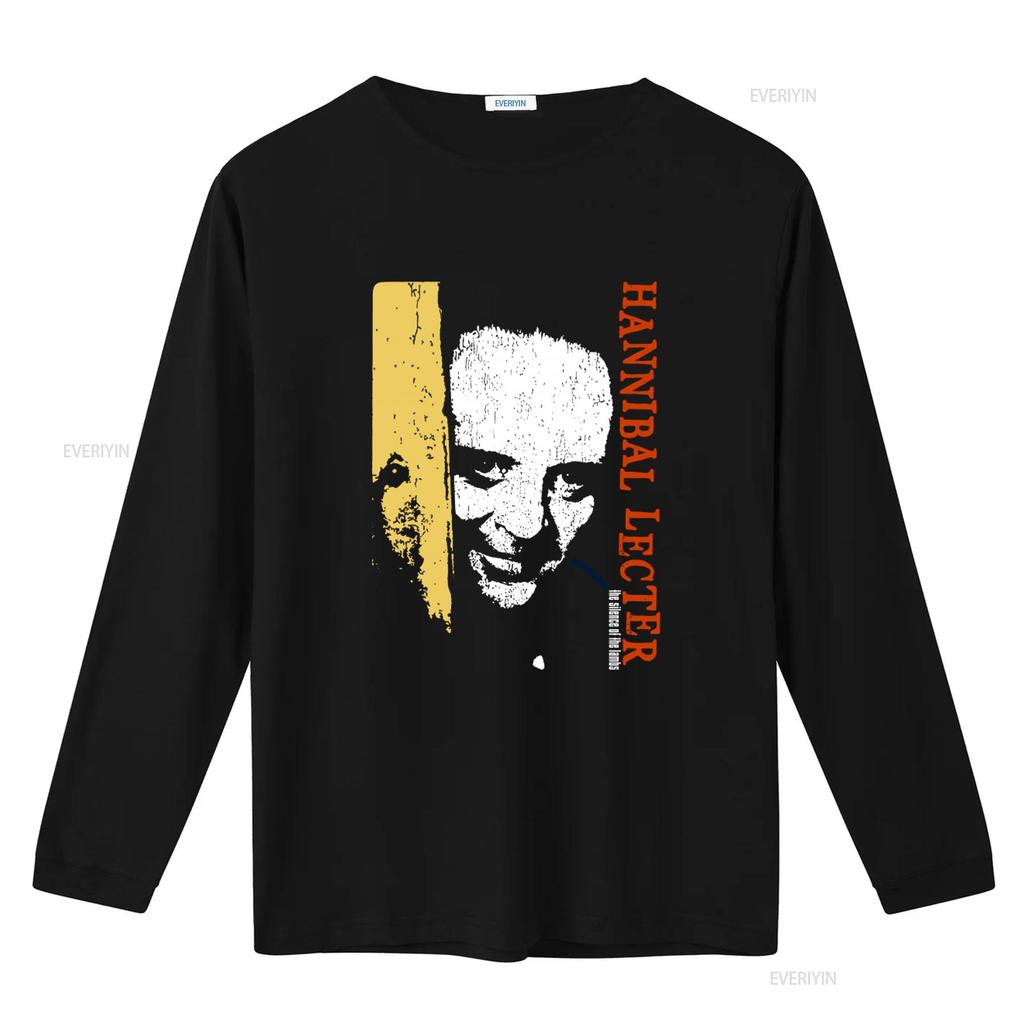 Vintage Hannibal Lecter Photo The Silence of Lambs T Shirt vintage Washed Soft fashion Unisex Versatile Comfortable homme