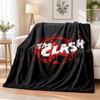 The Clash Printed Flannel Blanket Warm Comfort Bed Throw For Indoor Home Decoration