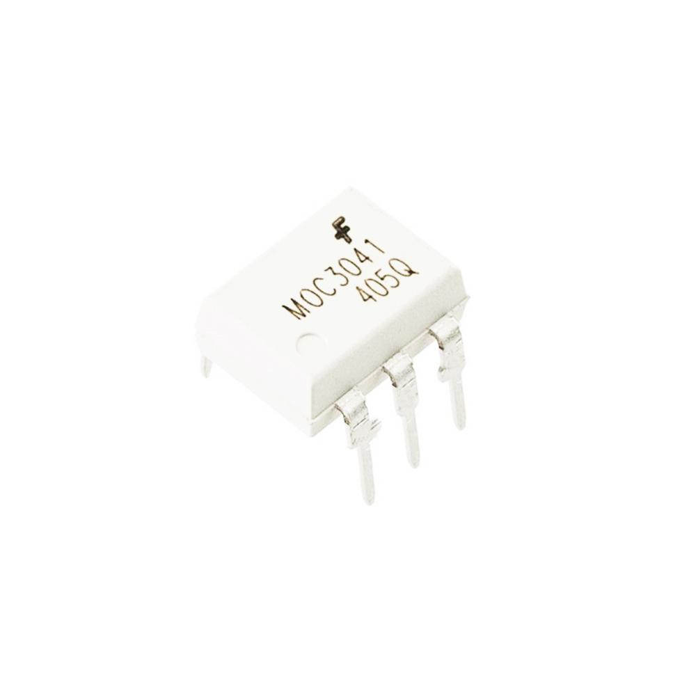

10 шт. MOC3041 DIP-6 FSC оптопары оптоизоляторы с нулевым пересечением симисторный драйвер DIP-выход интегральные схемы