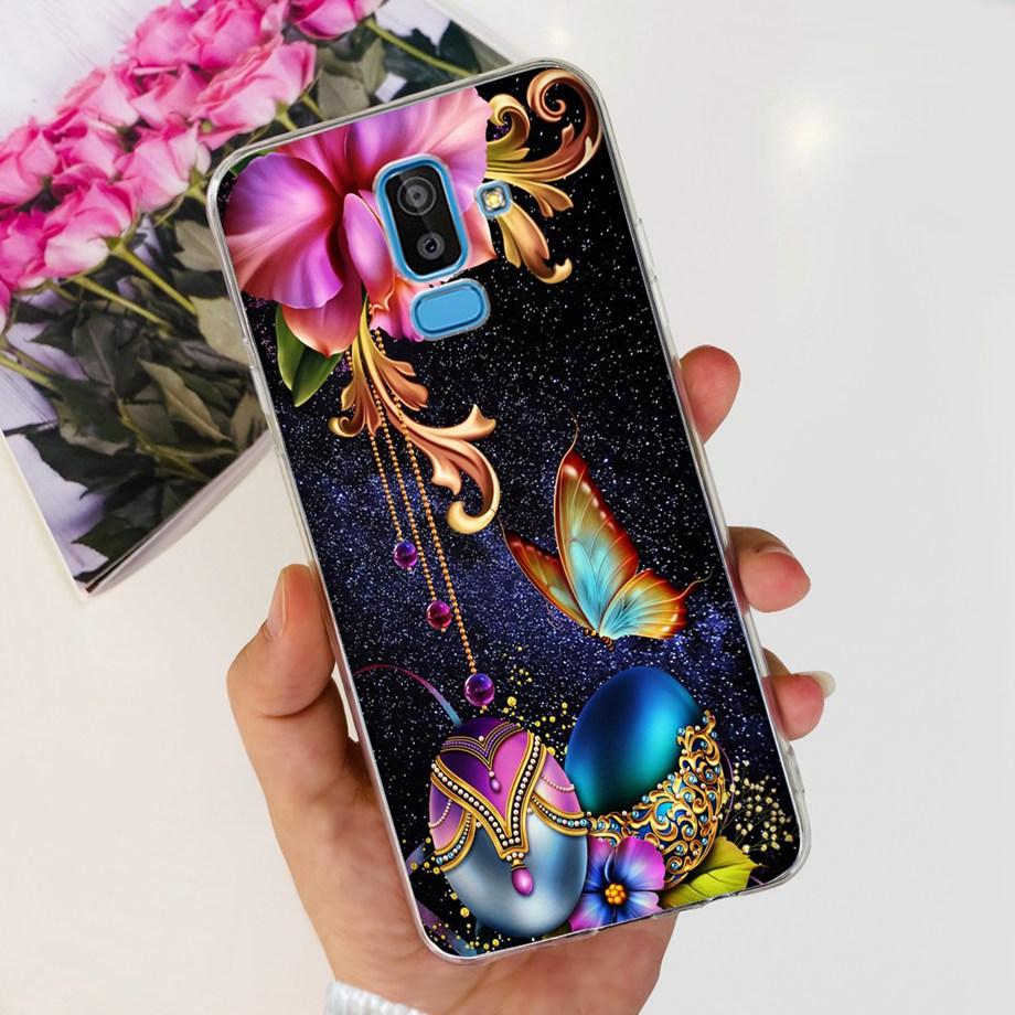 For Samsung Galaxy J8 2018 Silicone Soft Phone Case for Samsung J8 2018 J810F J810 Back Cover For Samsung J8 J 8 2018 Clear Capa