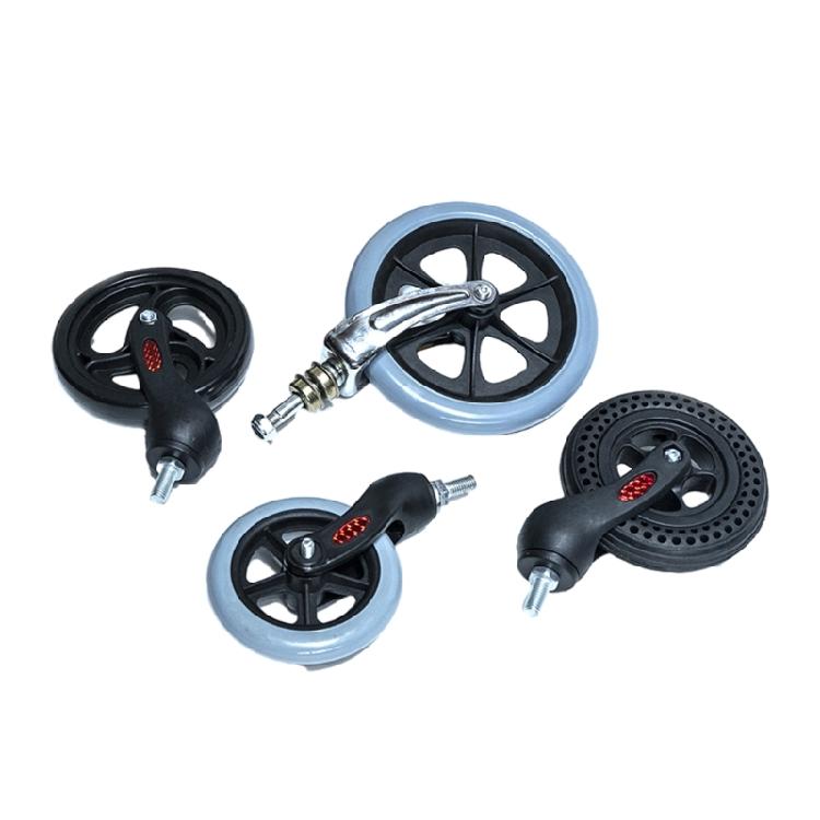 Wheelchair Wheel Replacement Parts Wheelchair Front Wheel Anti-Slip 5/6/8 Inch