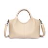 Textured soft leather women's handbag 2026 new light commuting large capacity shoulder messenger bag