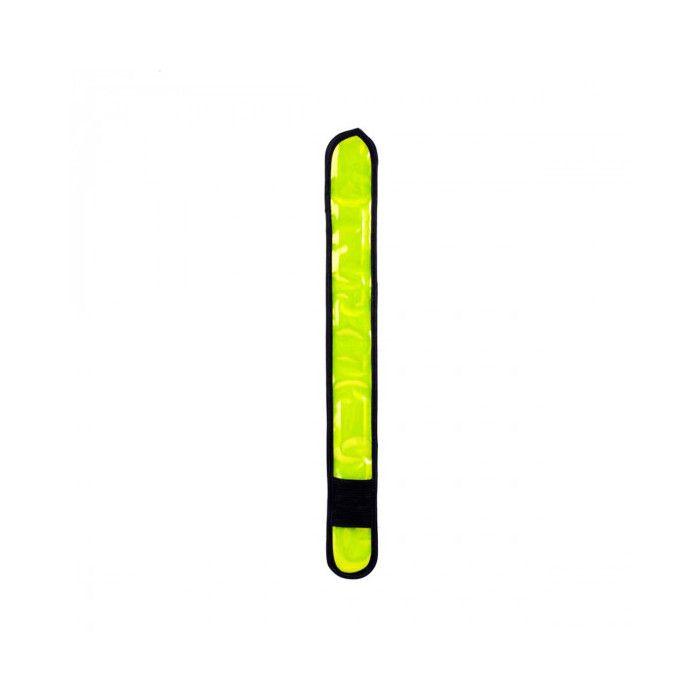 Brassard réfléchissant - OnRangeTout - Jaune fluo - Clignotement rapide - Mixte - Vélo loisir