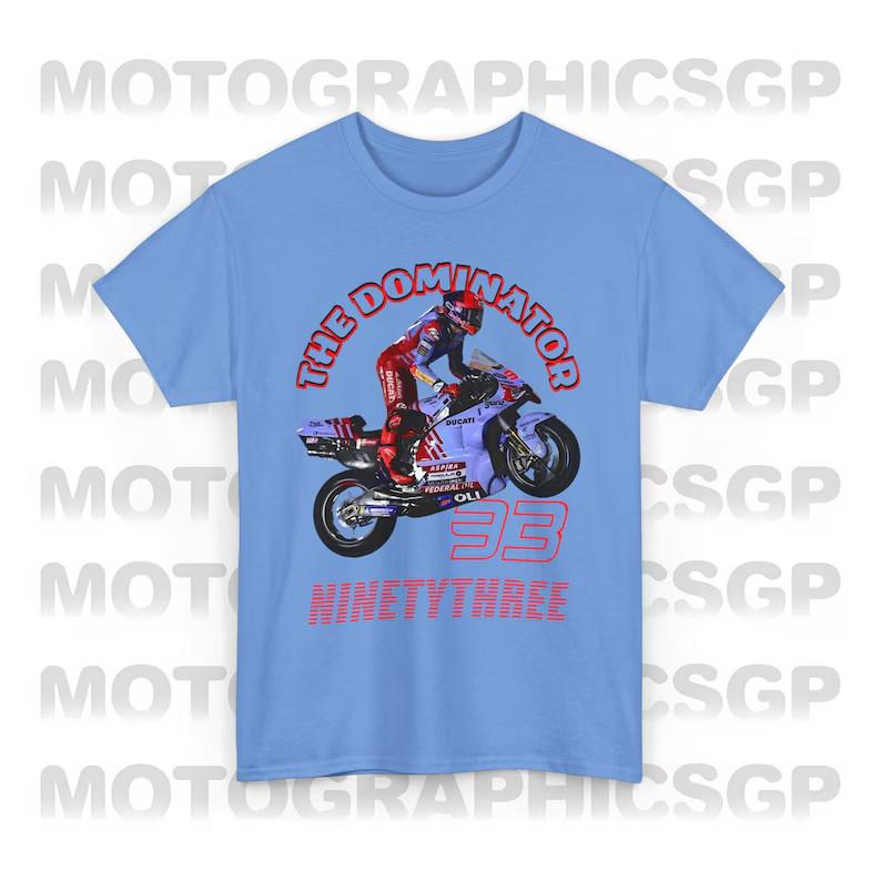 MotoGP Марк Маркес Грезини 93 Футболка Чемпион Маркез Доминатор Мерк Унисекс Футболка XL