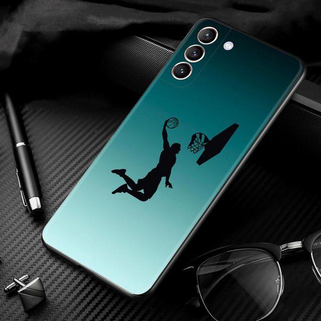 Basketball Basket Smartphone Deksel For Samsung Galaxy S21 Ultra S20 Fe S10 Plus S9 S10e S10lite Shell Soft Fundas