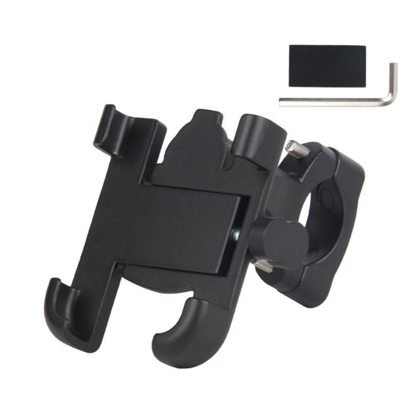 

Mountain Bike Phone Mount Stand Aluminum Alloys Bicycles Phone Stand Universal Bike Handlebars Phone Mount Clip