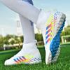 New Soccer Shoes Men Soft Grass Training Long Stud Sports Shoes Men Breathable Anti-slip Professional Football Boots Men