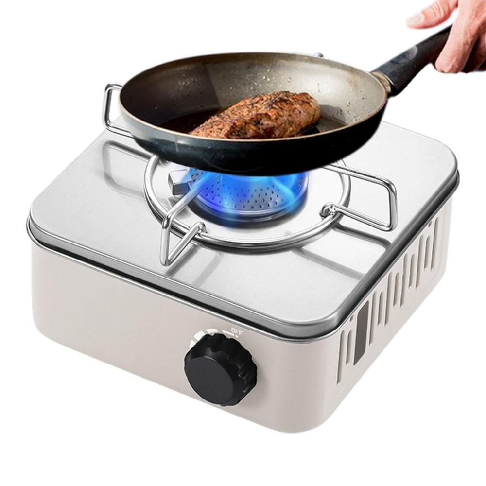 

Титановая газовая плита для кемпинга, набор для приготовления пищи, супер складная горелка, гриль, супер легкие дорожные принадлежности, инструмент для приготовления пищи