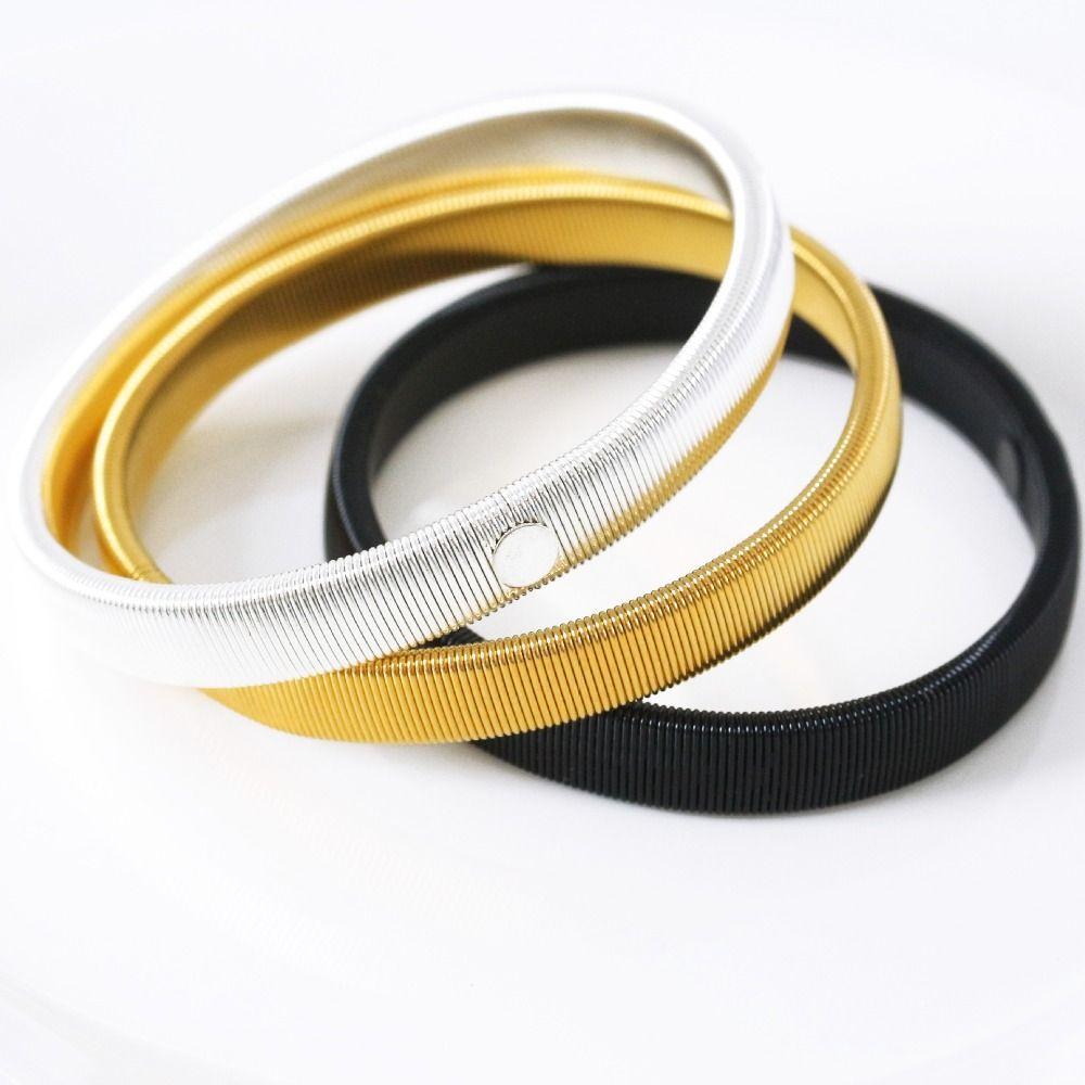 

Spring Loop Sleeve Non-Slip Cuff Ring Arm Band Non-slip Hold Ups Wristband Men