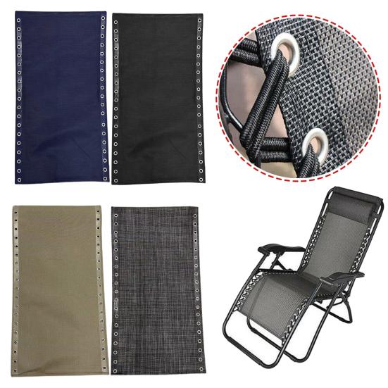 Chair Replacement Fabric Anti-Gravity Lounge Repair Cloth with Replacement Cord Outdoor Recliner Fabric for Lawn Beach Sling Chair