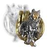 Wall Decor Jewelry Mold Pendant Decoration Cartoon Wolf Relief Mirror Mold