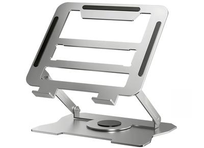 Suporte para laptop Suporte para PC Suporte dobrável para laptop Suporte para tablet Suporte dobrável Ângulo de altura ajustável em 9 níveis Melhora a postura Ultra leve portátil