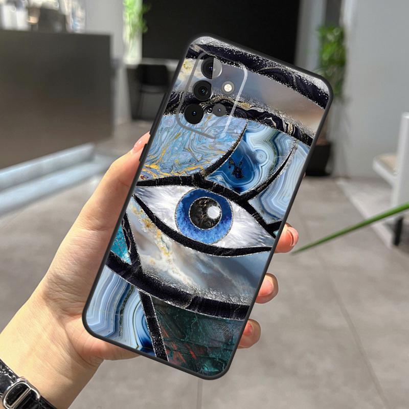 Evil Eye Case For Samsung Galaxy A22 A32 A52 A15 A16 A05 A26 A36 A56 A53 A33 A13 A34 A54 A14 A35 A55