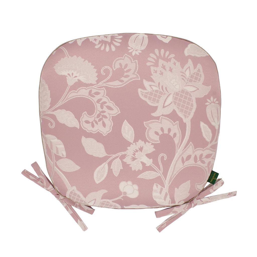 Kawashima Selkon MINTON Dining Seat Cushion Grace Hadon Pink 45 x 43cm LN1207