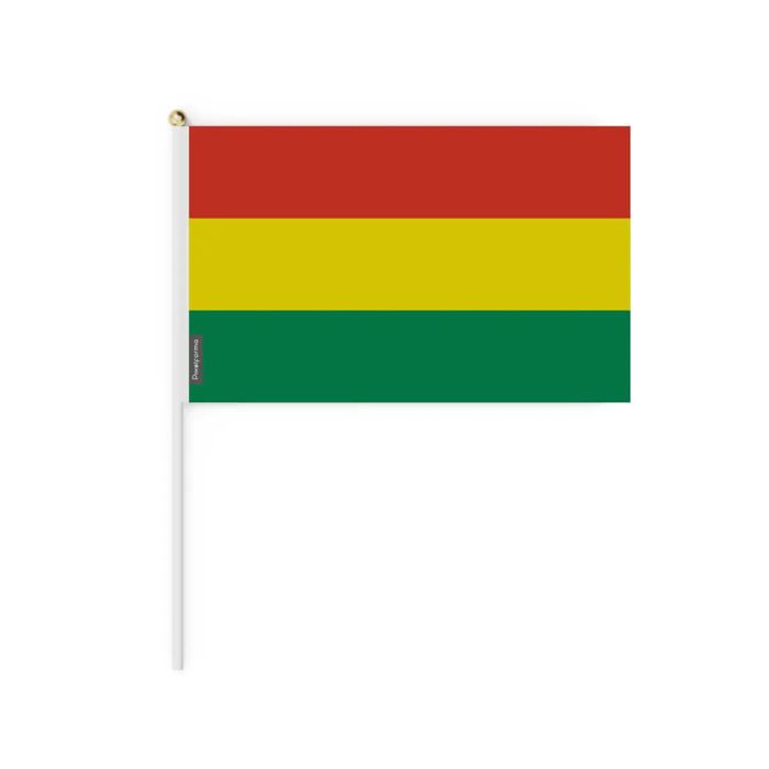 Drapeau - Mini - Bolivie - 20 x 30 cm - Polyester - Recto/Verso