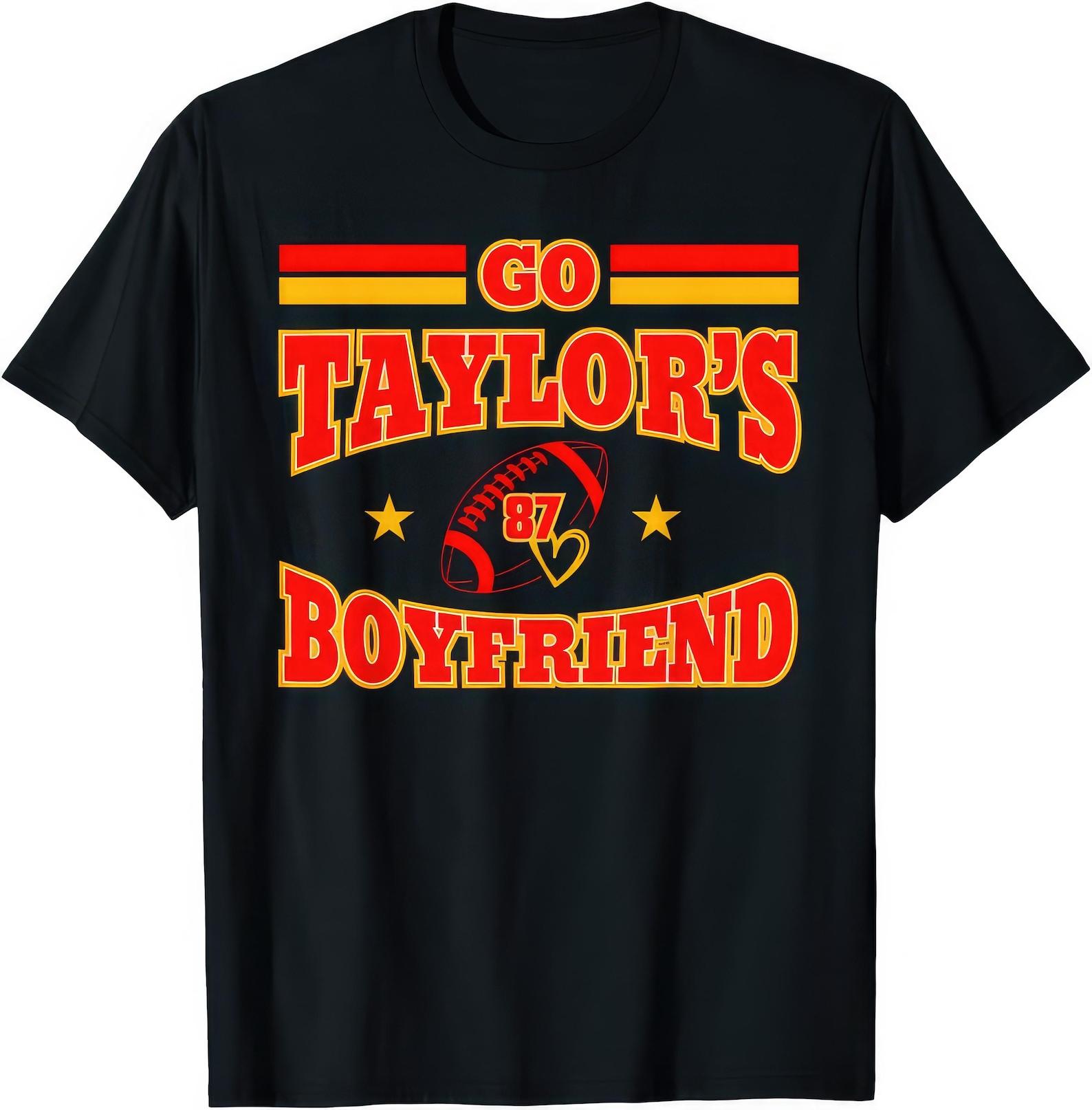 Go Taylors Boyfriend T shirt S