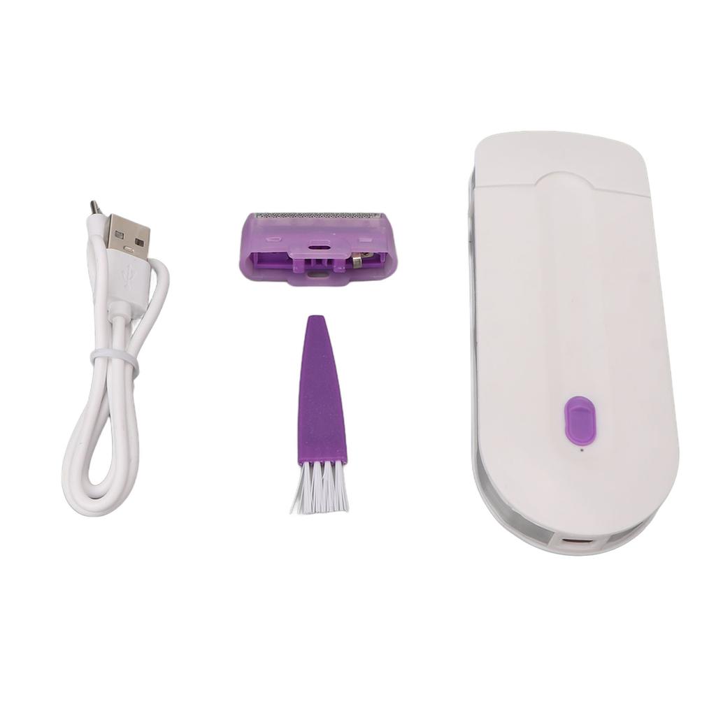 Electric Hair Removal Machine Blue Indicator Light Sensing Waterproof Floating Net Hair Trimmer