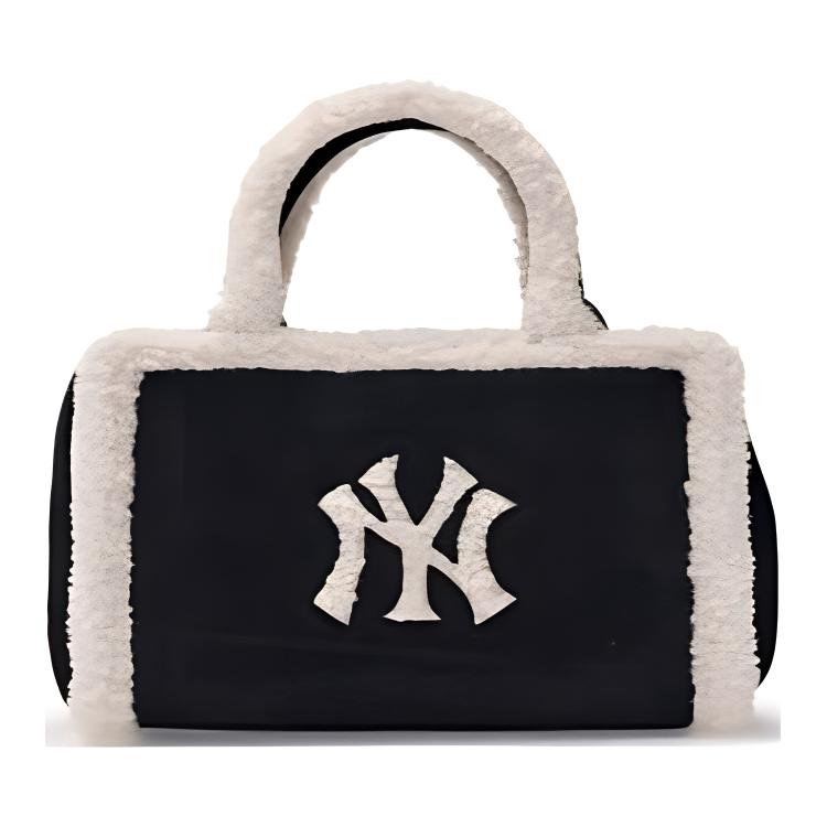 

New MLB Polyester Tote Bag, Shopping Bag, Shoulder Bag, Crossbody Bag, Handbag Small Women s Black 3AORS0746-50BKS 21.1*8.9*16.0CM