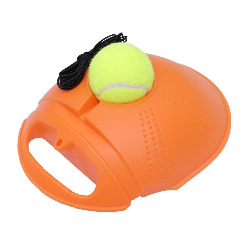 Tennis Trainer Solo Practice Device with Elastic Rope for Beginners