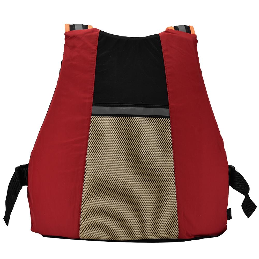 Kayak Natación Adulto Chaqueta de Flotabilidad Chaleco Salvavidas Correa Reflectante con Silbato (naranja)