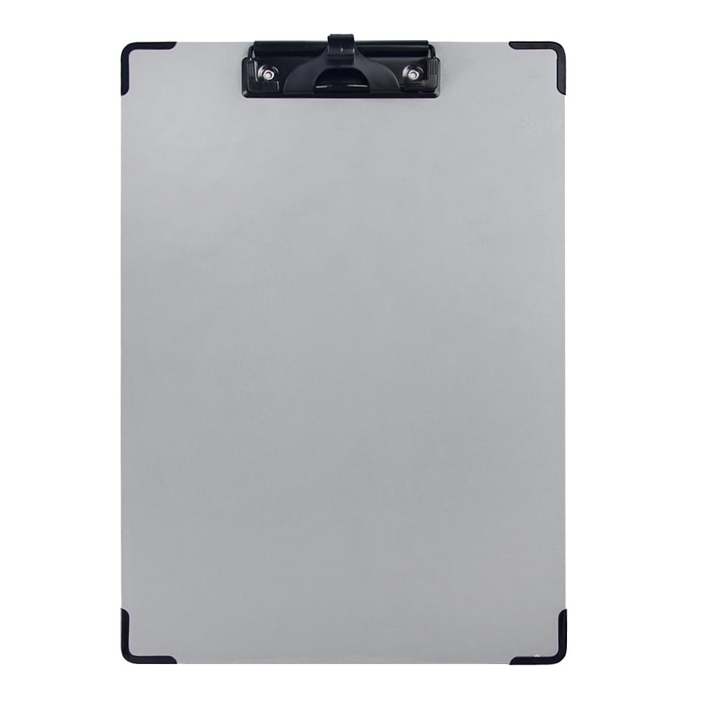 File Board A4 Binder Clipboard Waterproof Premium PVC with Pen Holder Business Office Meeting Pad Memo Pad Children's Drawing Board Recipe Board etc.