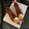 Luxury Women Heeled Shoes Pointed Toe Low Heels Designer Shoes Sexy Dress Woman Pumps 2025 Summer Elegant Zapatos Mujer