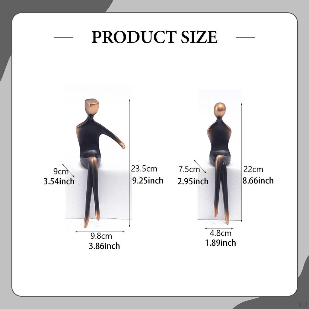 Lover Figurine Romantic Desktop Ornament for Desk Bookshelf Entrance Cabinet