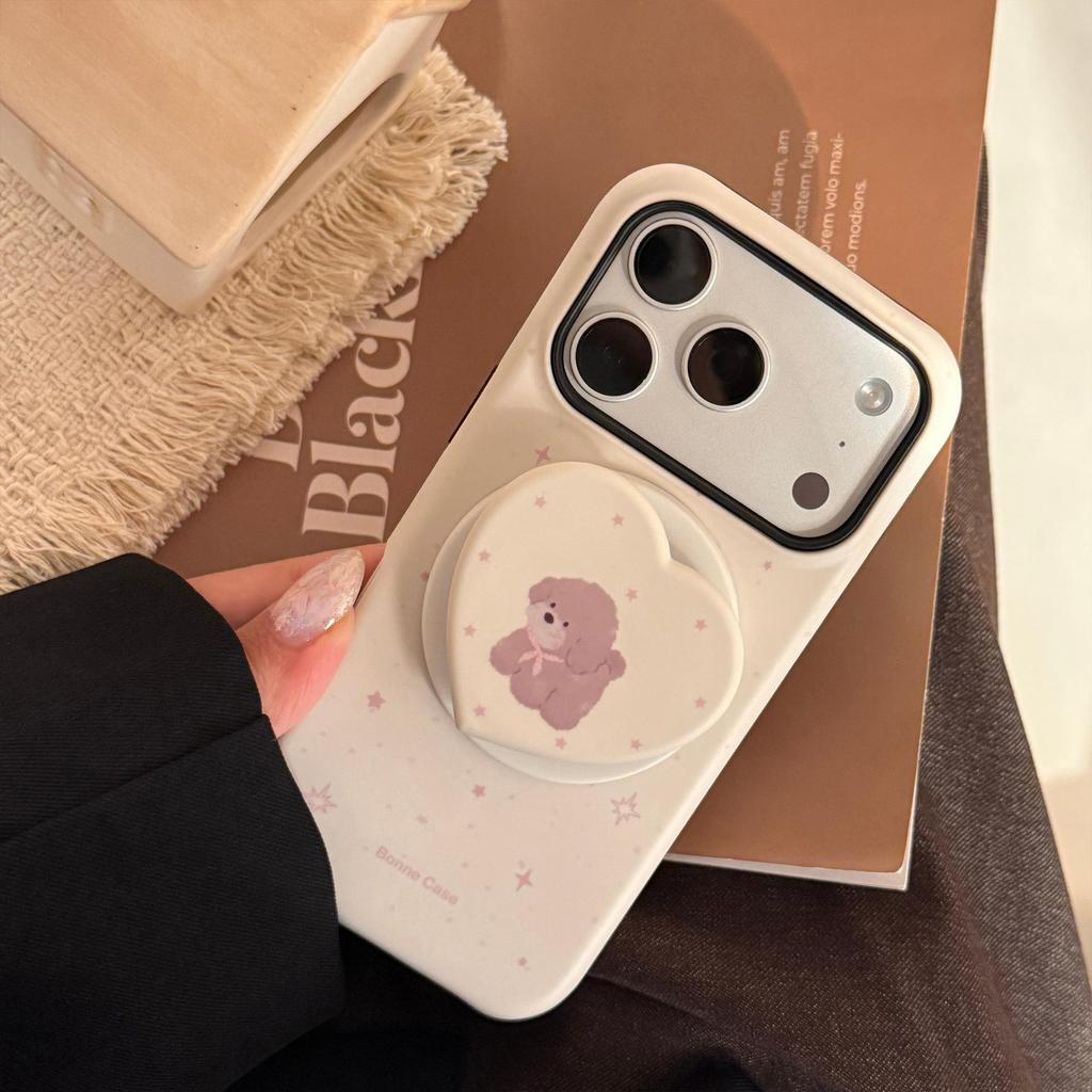 Cute Puppy Phone Case for iPhone 16, iPhone 17, and iPhone 17 Pro Max