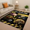 HD Cartoon Murder Drones V Uzi Robot Living Room Non Slip Area Rug Soft Carpet for Bedroom Playroom Sofa,Easy Clean Home Doormat