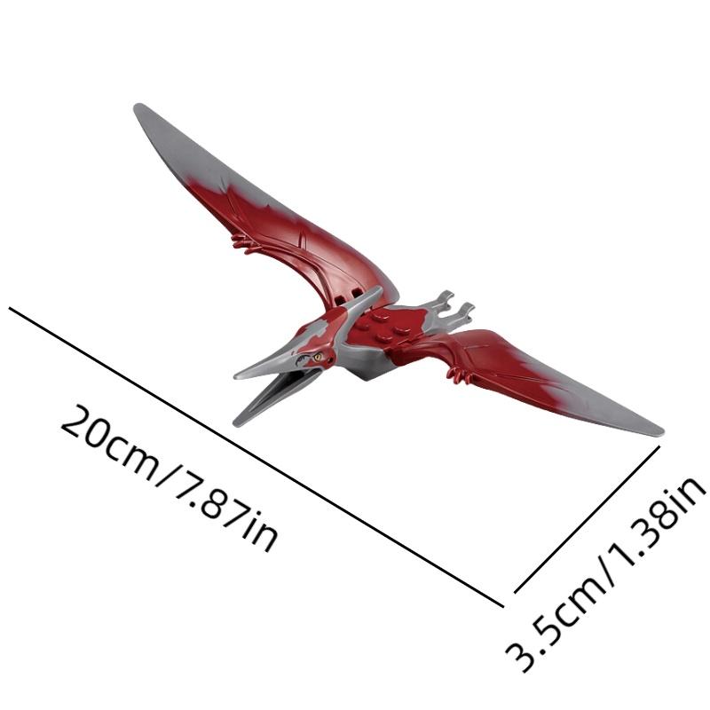 77001 DIY Dinosaurier-Montage Tyrannosaurus Rex Kleine Bausteine Spielzeugset für Jungen