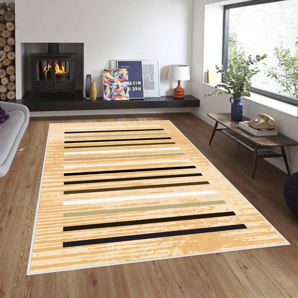 

Mosimoso Home H213 Digital Printed Dot Sole Carpet 50x80 cm жёлтый