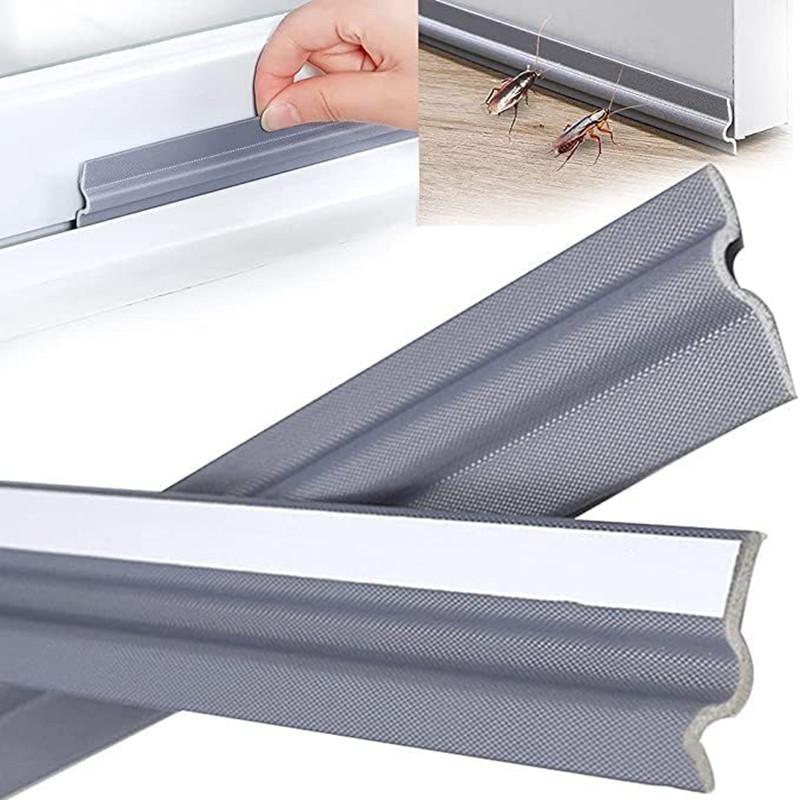 Self Adhesive Window Door Seal Strip Weather Windproof Soundproof Acoustic Foam Sliding Door Windows Cotton Seal Door Gap Filler