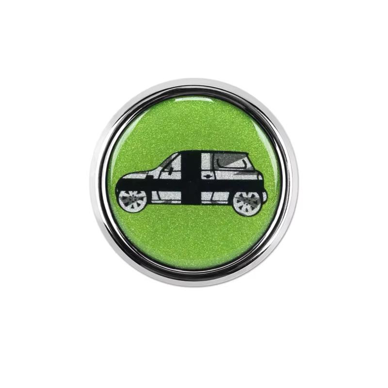 3D Metal Car Front Grille Emblem Badge Sticker For MINI COOPER S JCW F50 F54 F55 F56 F60 R55 R56 R60 Exterior Auto Accessories